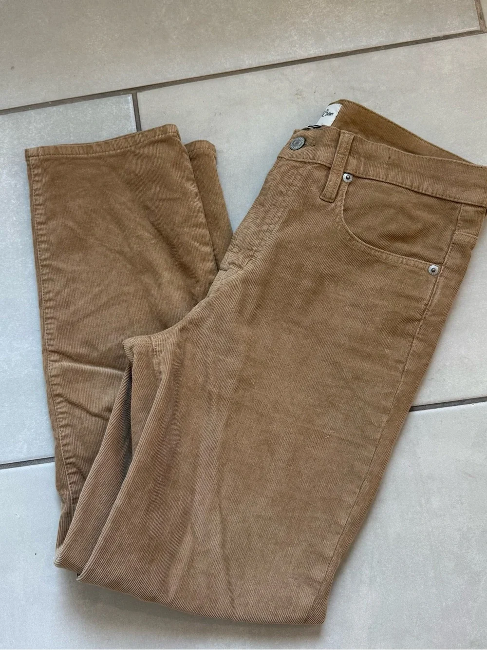 J. Crew Women’s Corduroy Pants in Camel Brown